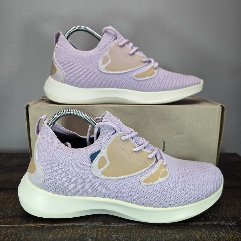 Vessi Everyday 2.0 Mens Size 8 Lace Up Waterproof Shoes Sneakers Purple